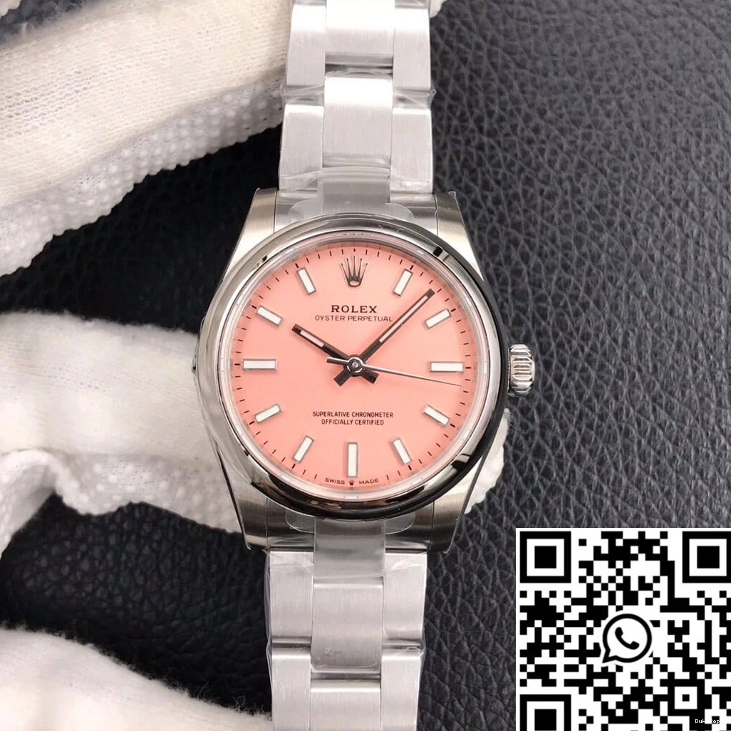 M277200-0004 Perpetual Dial 31MM Factory EW Rolex Oyster Pink 0302